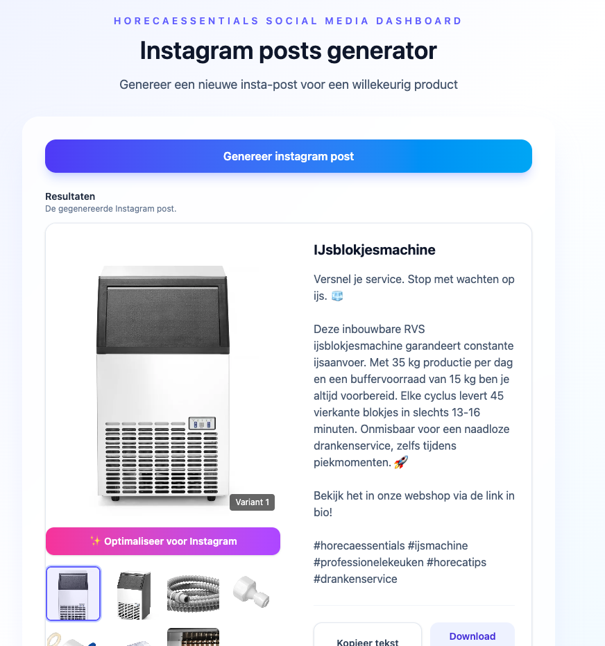 AI Instagram Post Generator - n8n Workflow